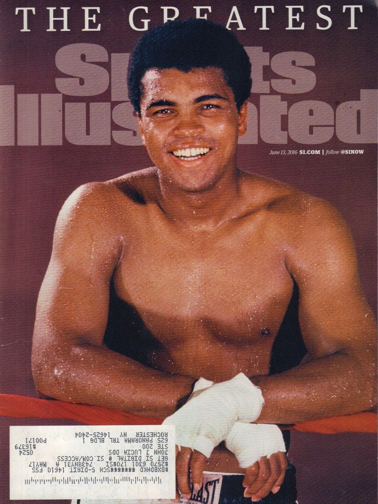 Sports Illustrated Magazine June 13 2016 Muhammad Ali 092017nonjhe