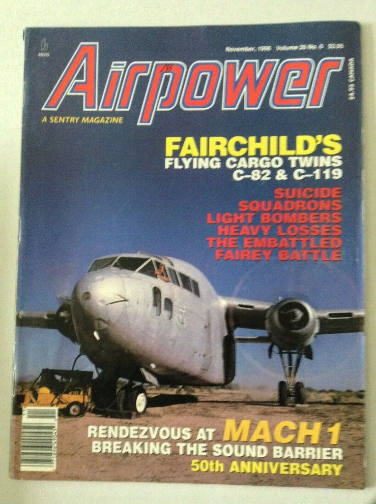 Airpower Magazine Fairchild's Cargo Twins November 1996 050319nonrh