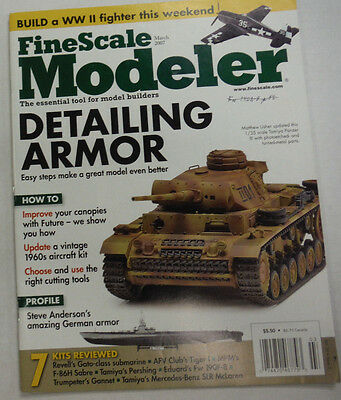 FineScale Modeler Magazine Detailing Armor March 2001 042515R
