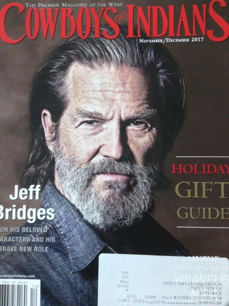 Cowboys & Indians Magazine Jeff Bridges November/December 2017 120818nonrh