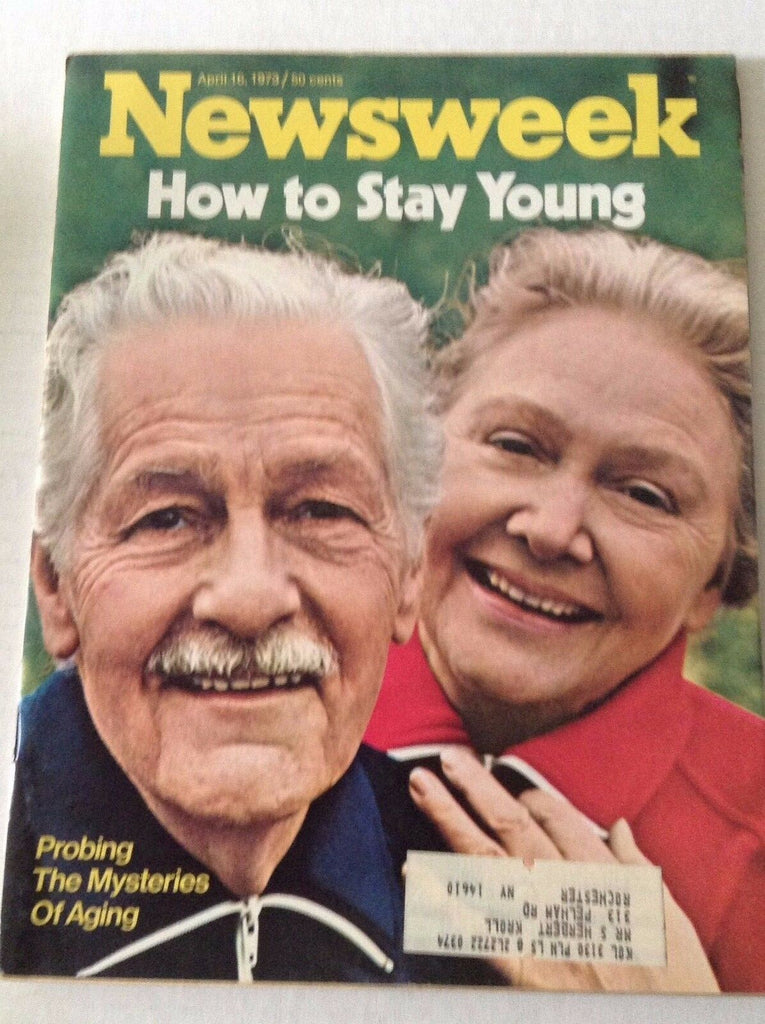 Newsweek Magazine How To Stay Young April 16, 1973 101216R