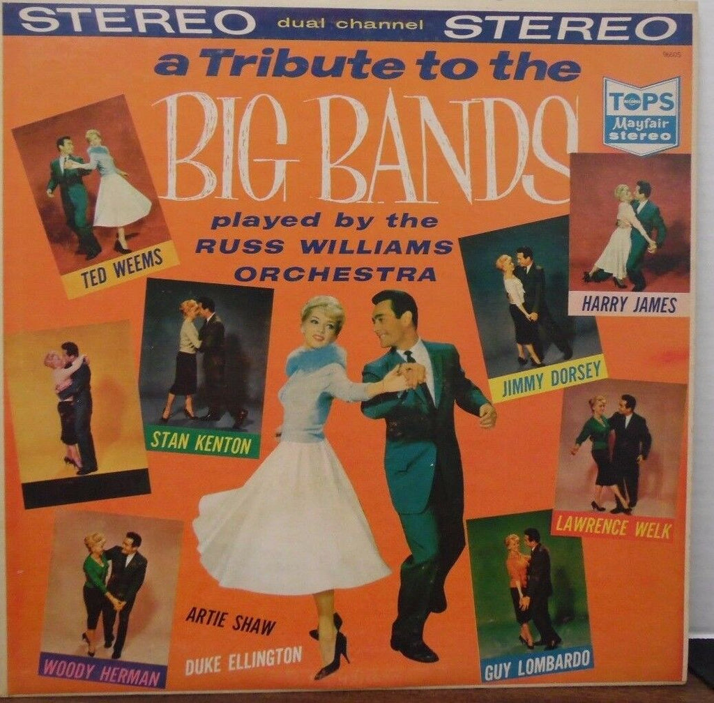 A Triburte to Big Bands 33RPM 9660s-B Yellow Vinyl 091716LLE