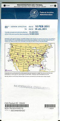 Washington Sectional Aeronautical Chart 10 Feb 2011 to 28 Jul 2011 FAA 030416jhe