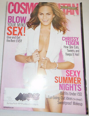 Cosmopolitan Magazine Chrissy Teigen June 2014 090314R2