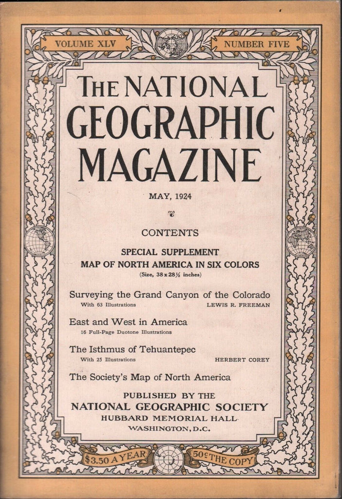 National Geographic May 1924 East and West in America 020617DBE2