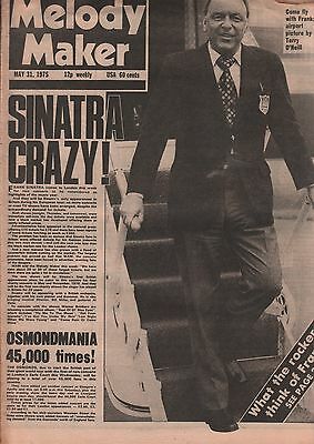Melody Maker May 31 1975 Frank Sinatra, The Osmonds VG 122115DBE