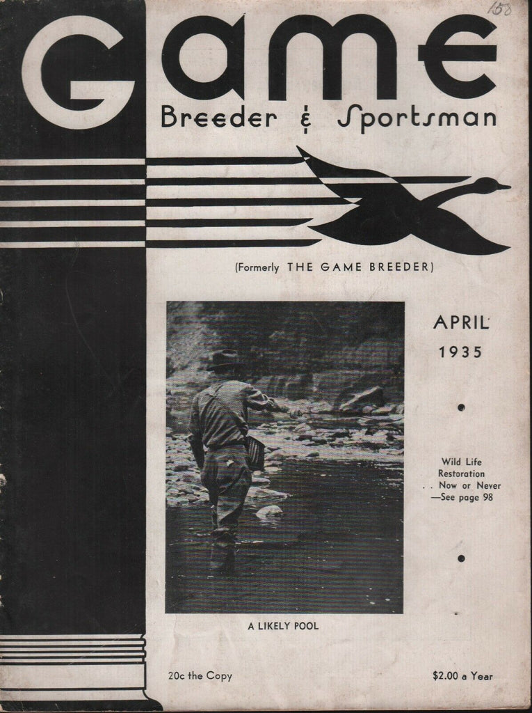 Game Breeder & Sportsman April 1935 George Earl 101218ame