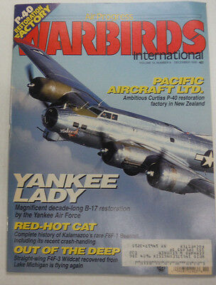 Airprogress Warbirds Magazine Curtiss P-40 Restored December 1995 050415R