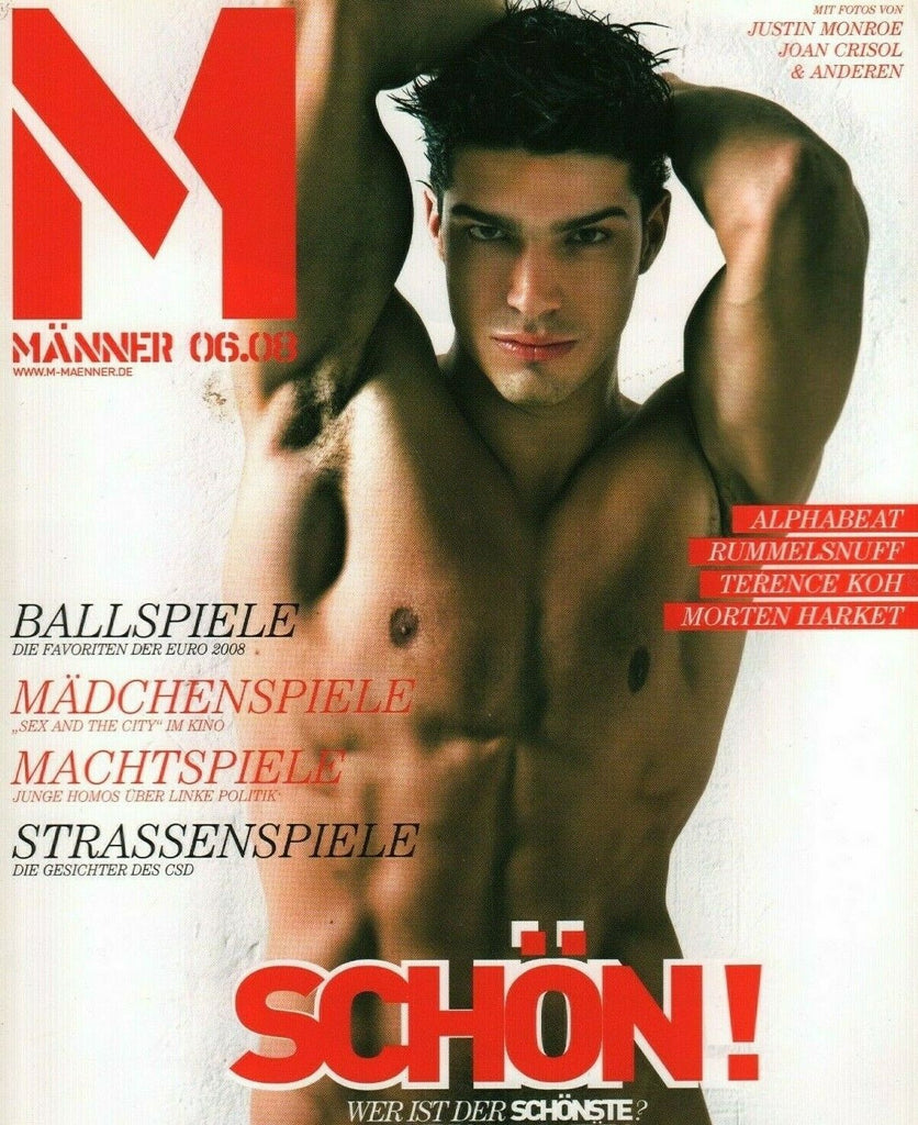 Manner German Gay Interest July 2008 Sam Sparro Joseph Sinclair 030520AME