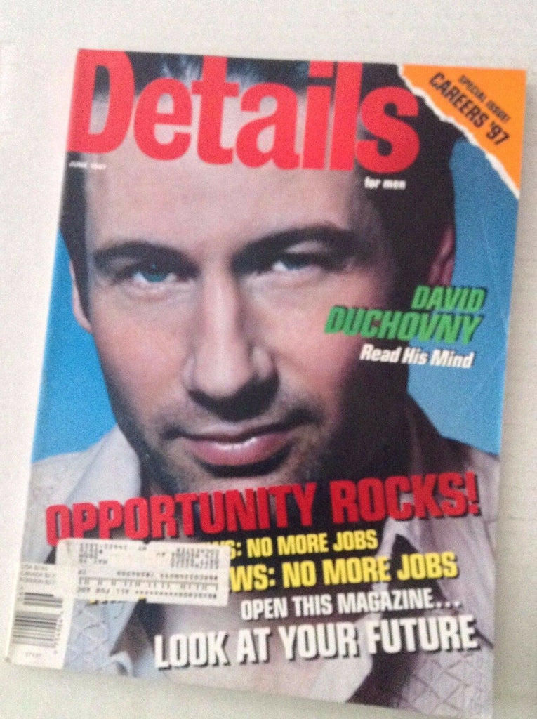 Details Magazine David Duchovny No More Jobs June 1997 020117RH