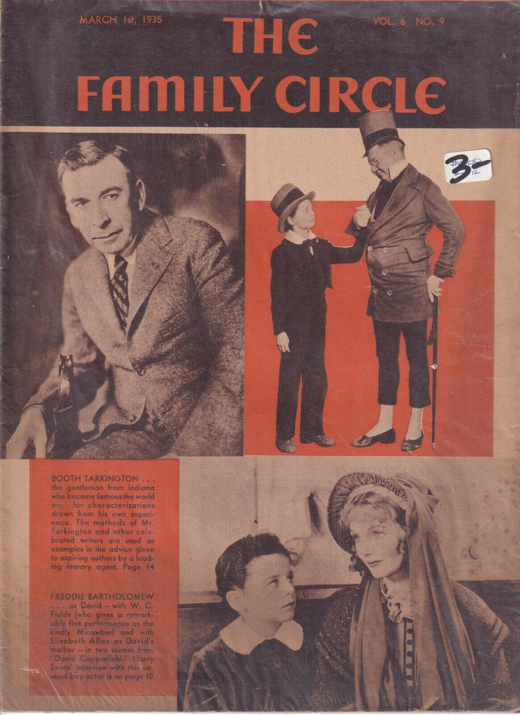 The Family Circle Magazine Booth Tarkington March 1, 1935 032019nonr