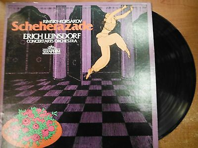 33 RPM Vinyl Rimsky Korsakov Scheherazade Seraphim Records S1603 Stereo 030515SM