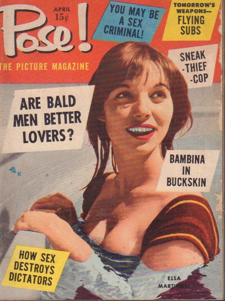 Post! April 1956 Elsa Marinelli Cheesecake Pin Up Digest 091318AME2