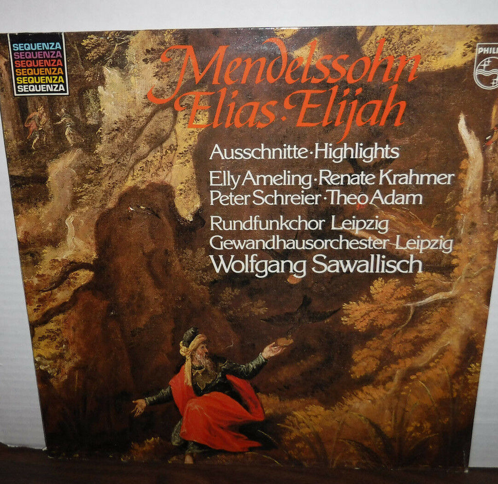 Mendelssohn Elias Elijah Wolfgang Sawallisch vinyl 6527-146 011318LLE