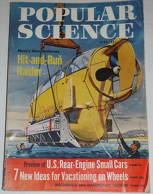 Popular Science Magazine Hit And Run Raider June 1959 120514R