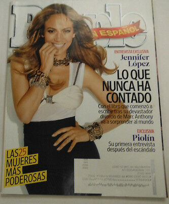People Spanish Magazine Jennifer Lopez & Piolin November 2013 101714R1