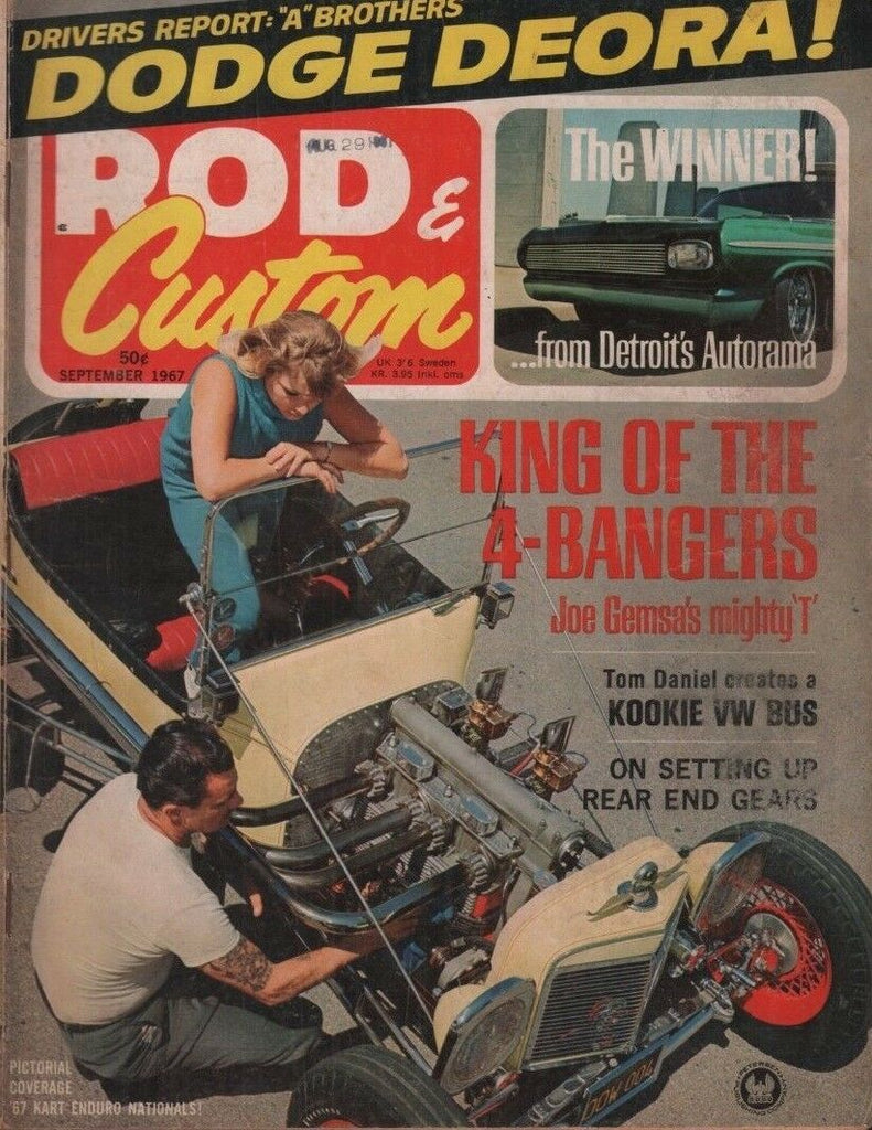 Rod & Custom September 1976 Joe Gemsas Bud Bryan Tex Smith 090418DBE4
