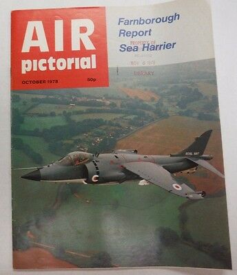 Air Pictorial Magazine Farnborough Report Sea Harrier October 1978 FAL 062315R