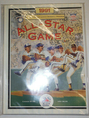 All-Star Game Magazine Toronto '91 All Star Game 092214R