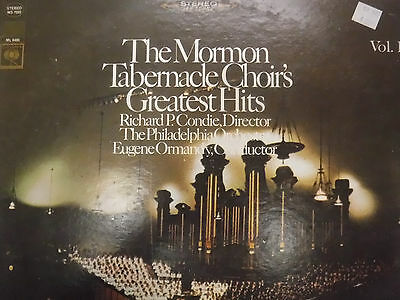 The Mormon Taberbacle Choir Greatest Hits 33RPM 012716 TLJ