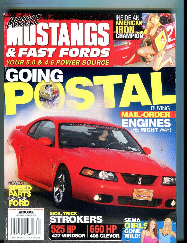 Mustangs & Fast Fords Magazine April 2006 Speed Parts EX No ML 053017nonjhe