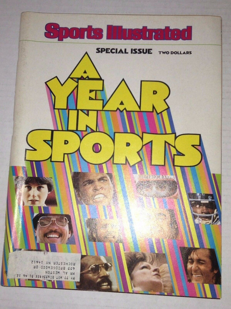 Sports Illustrated Magazine Muhammad Ali Year In Sports 1977 111916RH