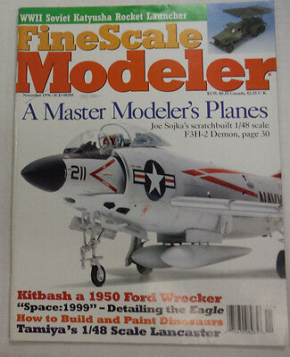 FineScale Modeler Magazine Joe Sojka's F3H-2 Demon November 1996 042515R