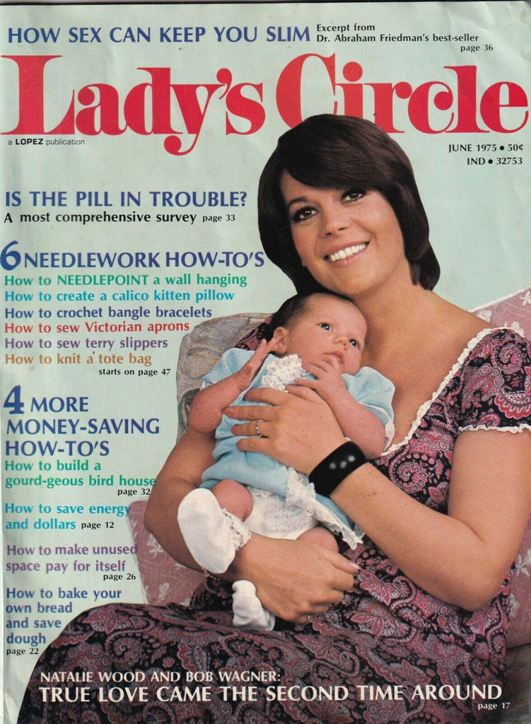 Lady's Circle Magazine 6 Needlework How-Tos June 1975 090319nonr