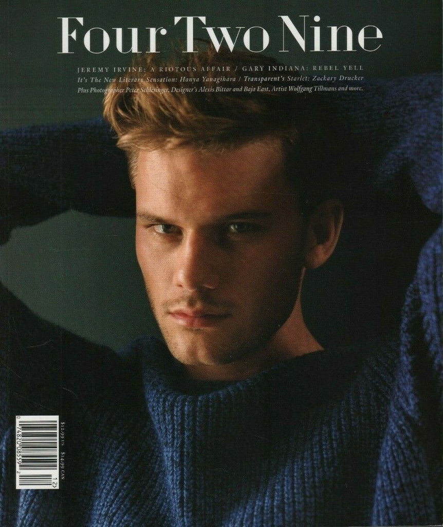 Four Two Nine No.6 Jeremy Irvine Zackary Drucker Peter Schlesinger 071519DBE