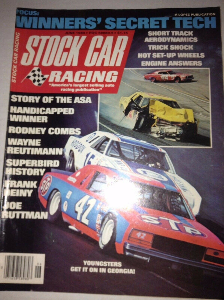 Stock Car Racing Magazine Story Of The ASA Handicapped Win June 1980 040517NONRH