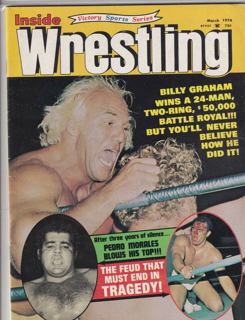 Inside Wrestling Billy Graham Pedro Morales March 1974 062219nonr