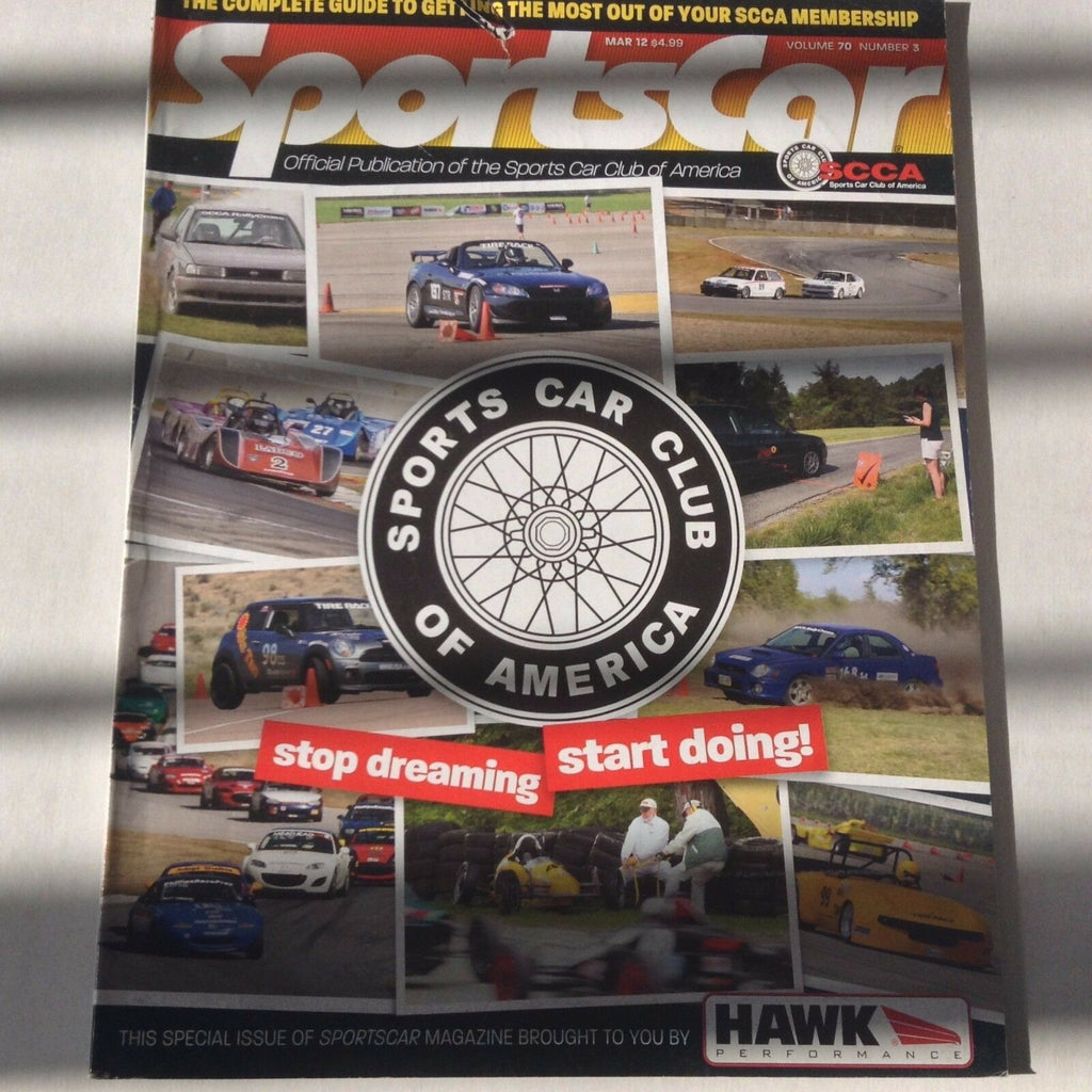 Sportscar Magazine Sports Car Club Of America March 2012 060817nonrh