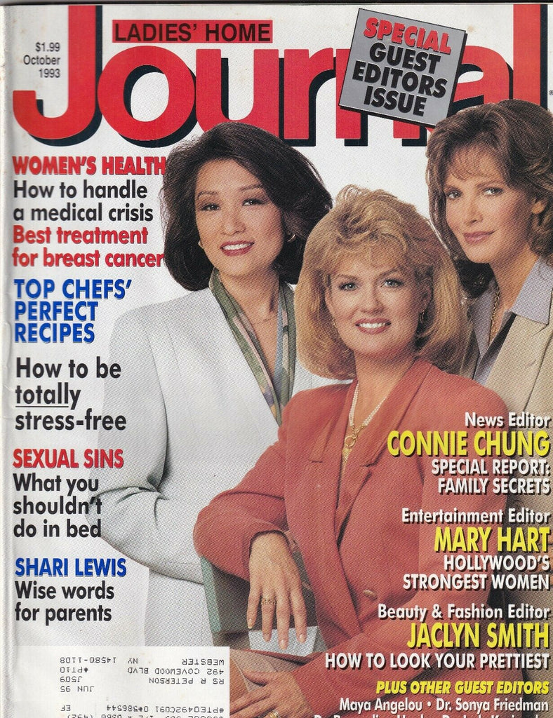 Ladies' Home Journal Connie Chung Mary Hart October 1993 093019nonr