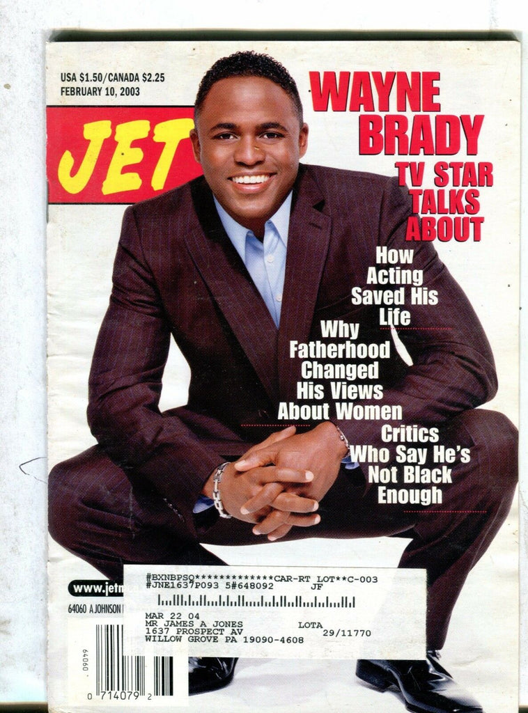Jet Magazine February 10 2003 Wayne Brady 071117nonjhe