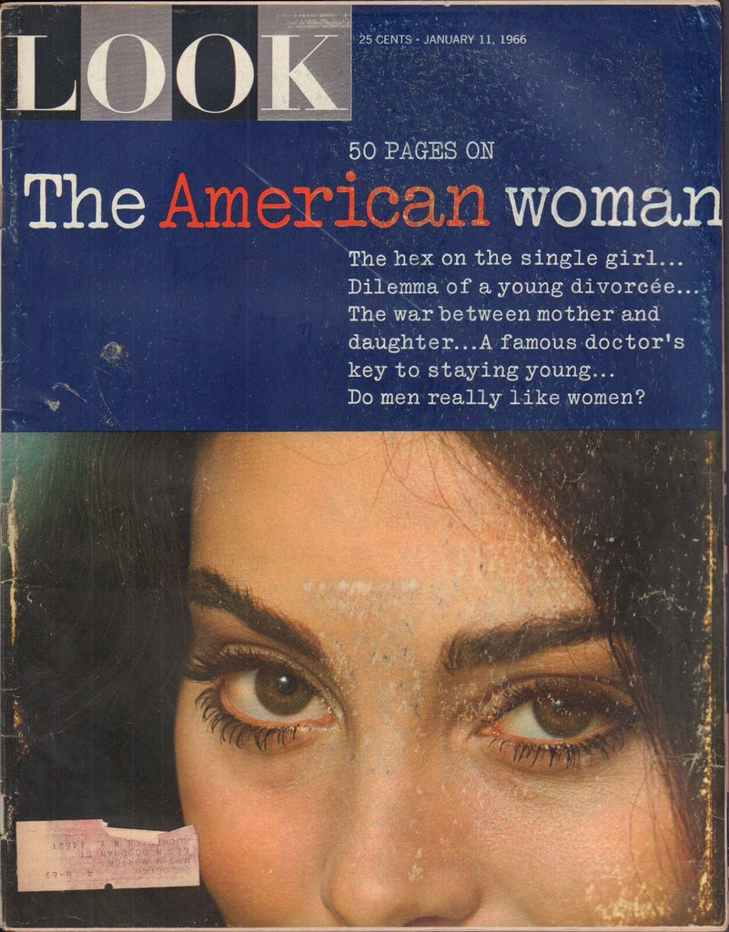 Look January 11 1966 The American Woman w/ML Gd 010217DBE