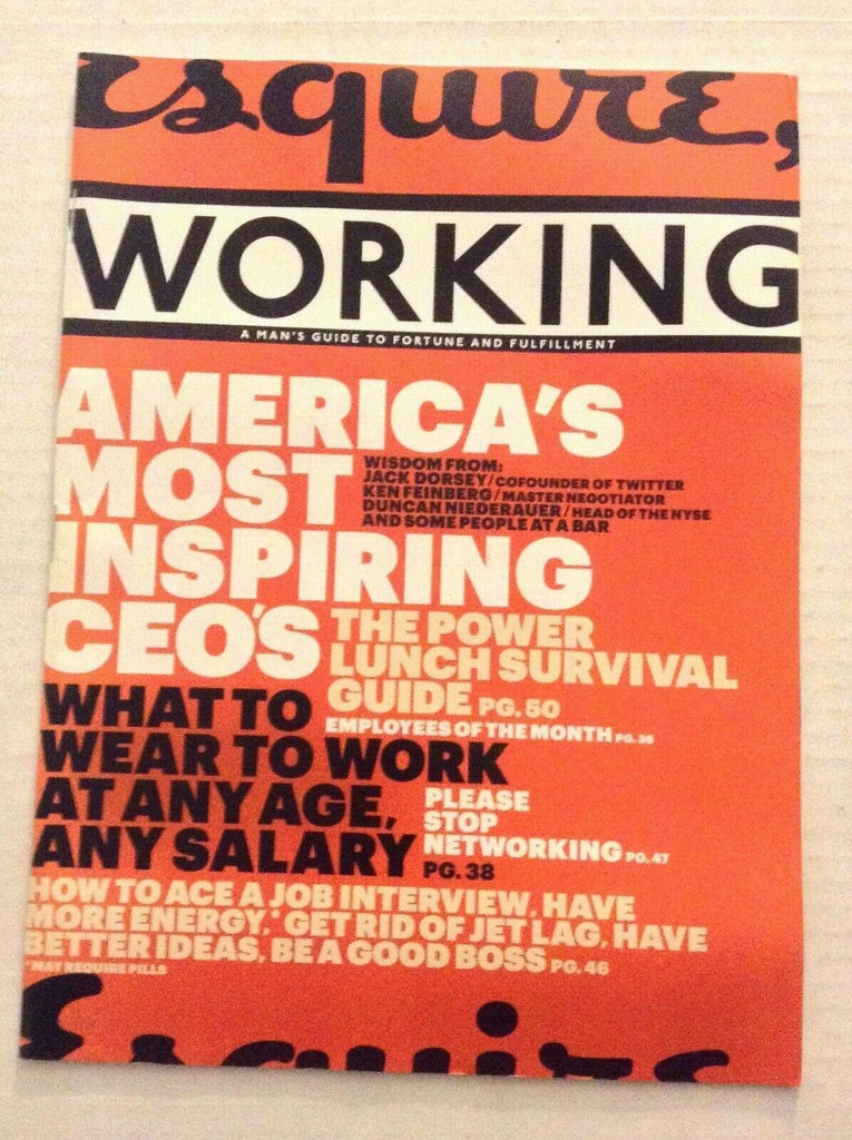 Esquire Mag America's Inspiring CEO's Fall 2012 081419nonrh