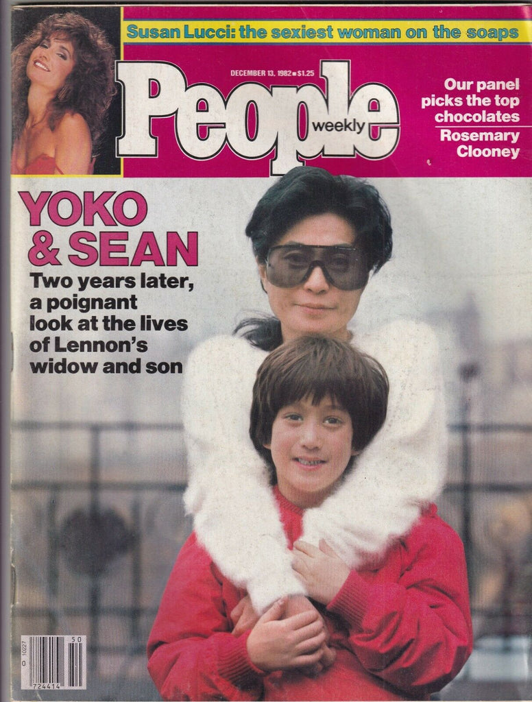 Us Weekly Yoko Ono & Her Son Susan Lucci December 13, 1982 112719nonr
