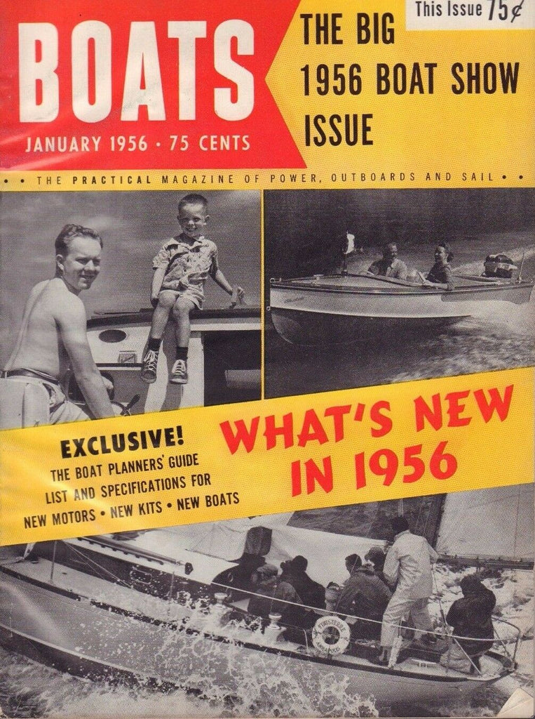 Boats January 1956 Boat Show Issuem New Kits New Boats 051017nonDBE