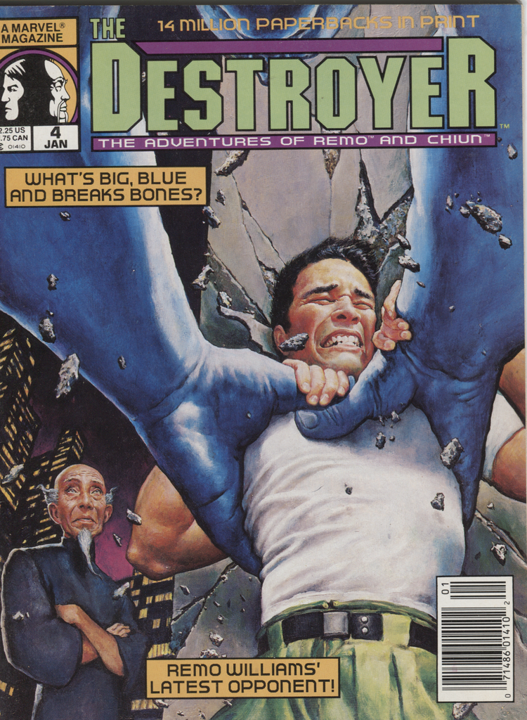 The Destroyer #4 Marvel Magazine Remo Williams 1990 080520DBE