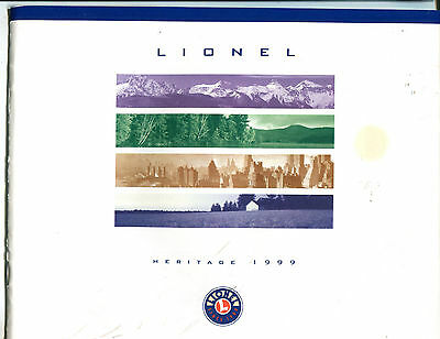 Lionel Trains Heritage 1999 Catalog EX 071016jhe2