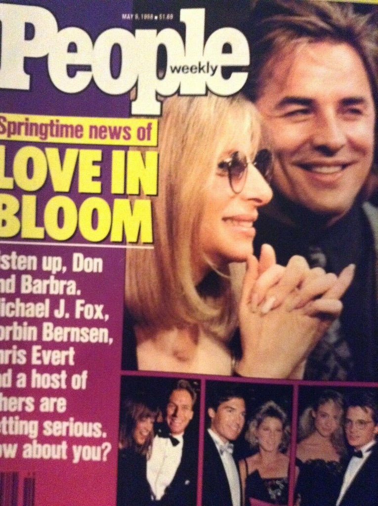 People Magazine Don & Barbra , Michael J. Fox May 9, 1988 020119nonrh