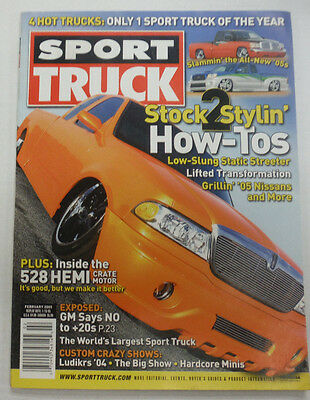 Sport Truck Magazine Stock Stylin' How Tos No Ml February 2005 061915R