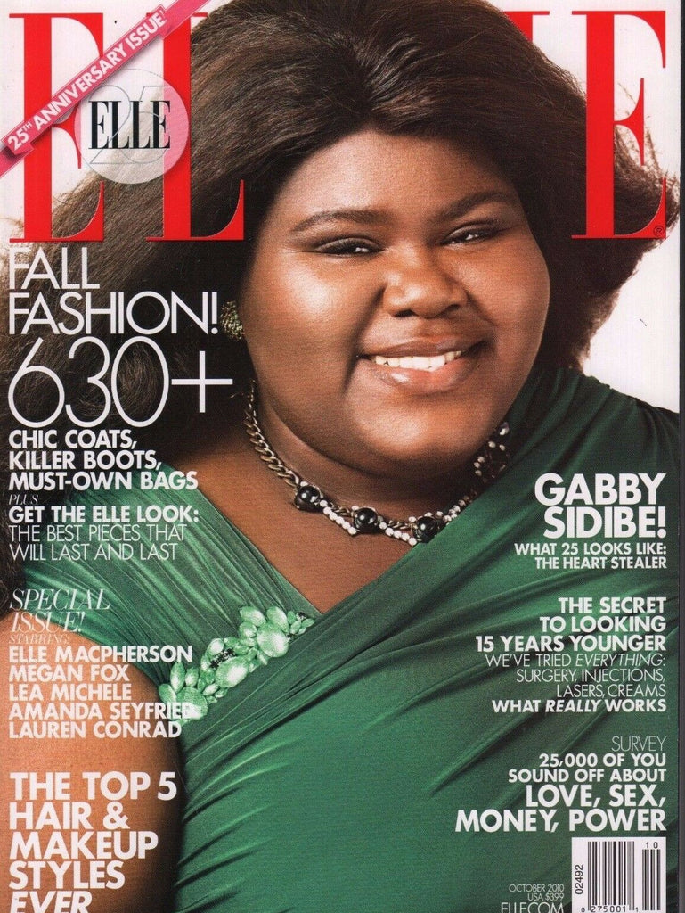 ELLE October 2010 Gabby Sidibe 072117nonDBE