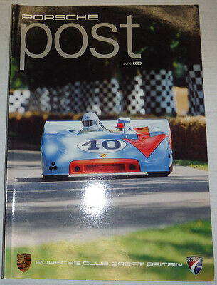 Porsche Britain Post Magazine A Lap Of Le Mans June 2003 022015r