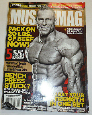Musclemag Magazine Michael Liberatore Pack On 20 Pounds October 2010 101014R