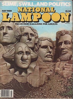National Lampoon July 1980 Slime, Swill and Politics No ML EX 122915DBE