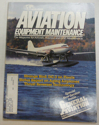 Aviation Equipment Maintenance Magazine Strange Bird March 1991 061115R