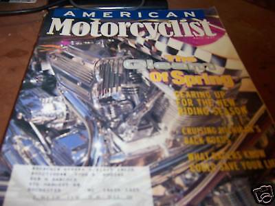 American Motorcyclist Magazine 4/1997 Gleam of Spring