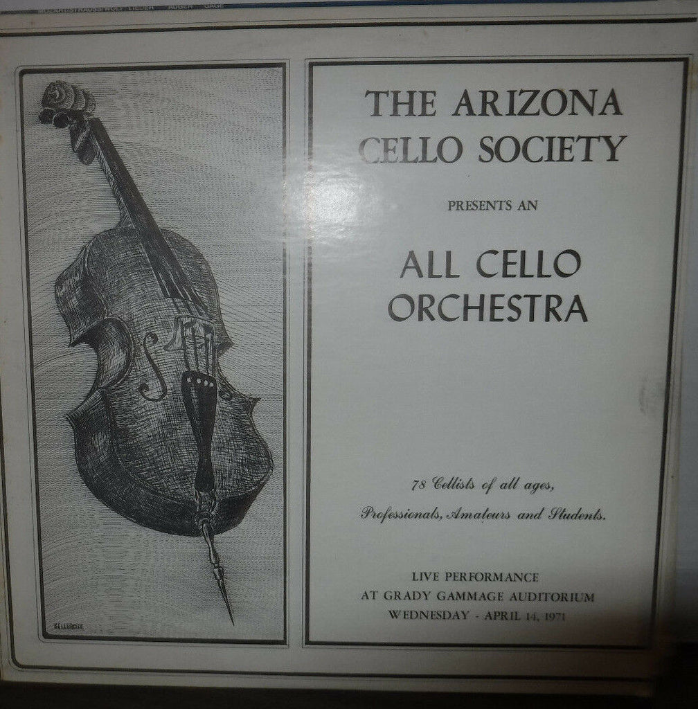 The Arizona Cello Society presents All Cello Orchestra ARA-7671 010218LLE