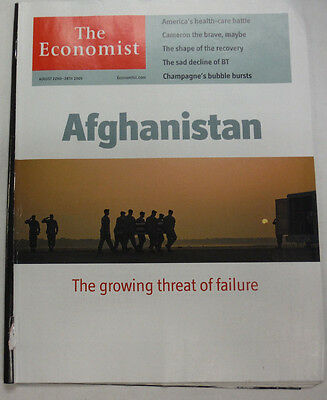 The Economist magaze Afghanistan Threat Of Failure August 2009 051815R